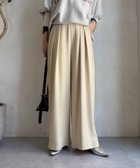 【ドゥドゥ/DouDou】の【累計販売数3万枚突破/20色4サイズ展開!】タックワイドパンツ イエロー|ID: prp329100004787432 ipo3291000000035648604