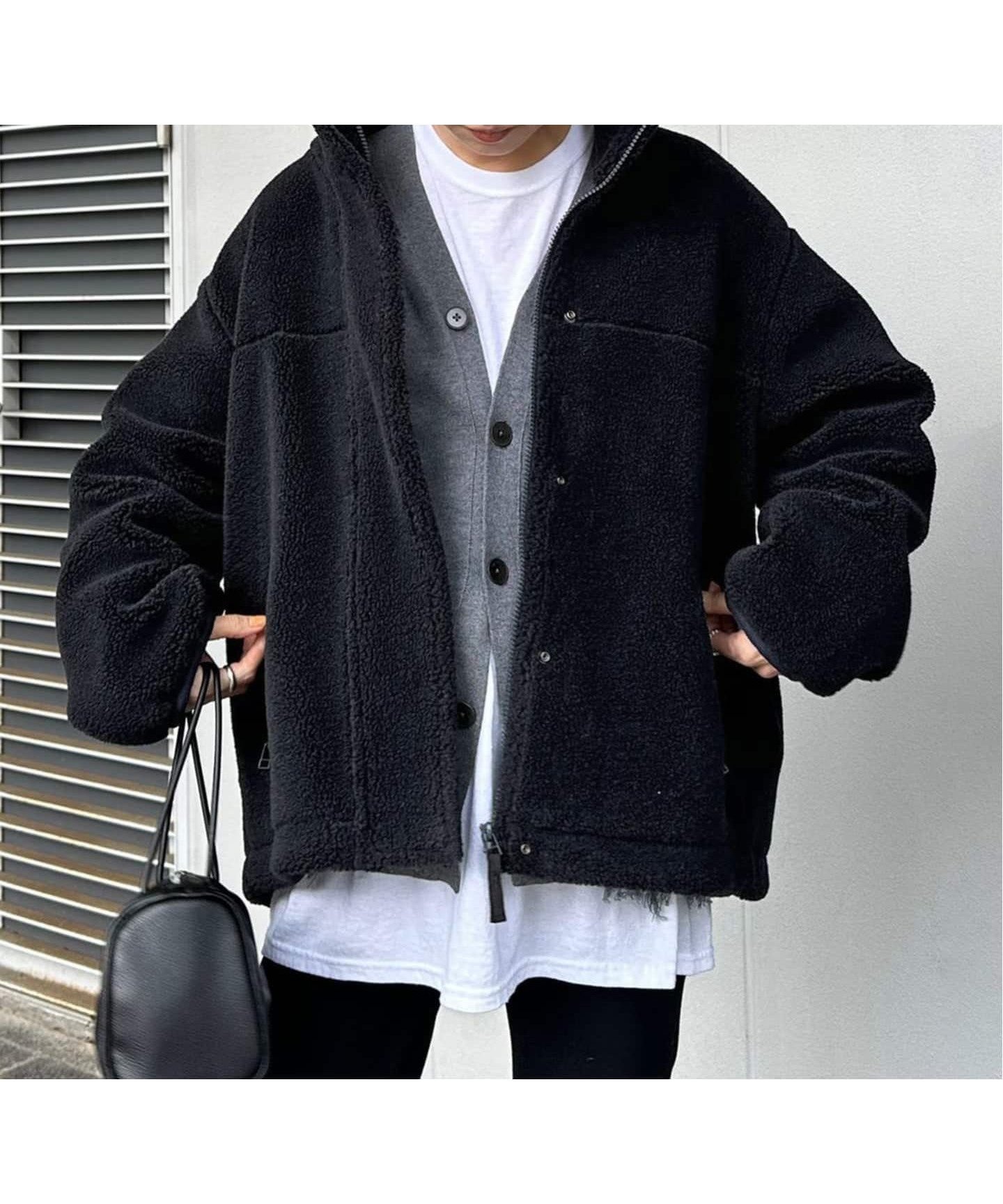 【フレームワーク/FRAMeWORK】の≪追加≫ウールボアスタンドブルゾン3 インテリア・キッズ・メンズ・レディースファッション・服の通販 founy(ファニー) 　ファッション　Fashion　レディースファッション　Fashion for Women　アウター　Coat / Outerwear Collection　ブルゾンジャケット・スポーティアウター　Blouson Jackets　スタンド　Stand Collar, Upright Stand　ストレート　Straight, Straight Cut　スポーティ　Sporty, Casual Athletic　フォルム　Silhouette, Form　ブルゾン　Blouson, Bomber Jacket　冬　Winter / This Winter　ネイビー|ID: prp329100004787443 ipo3291000000034999340