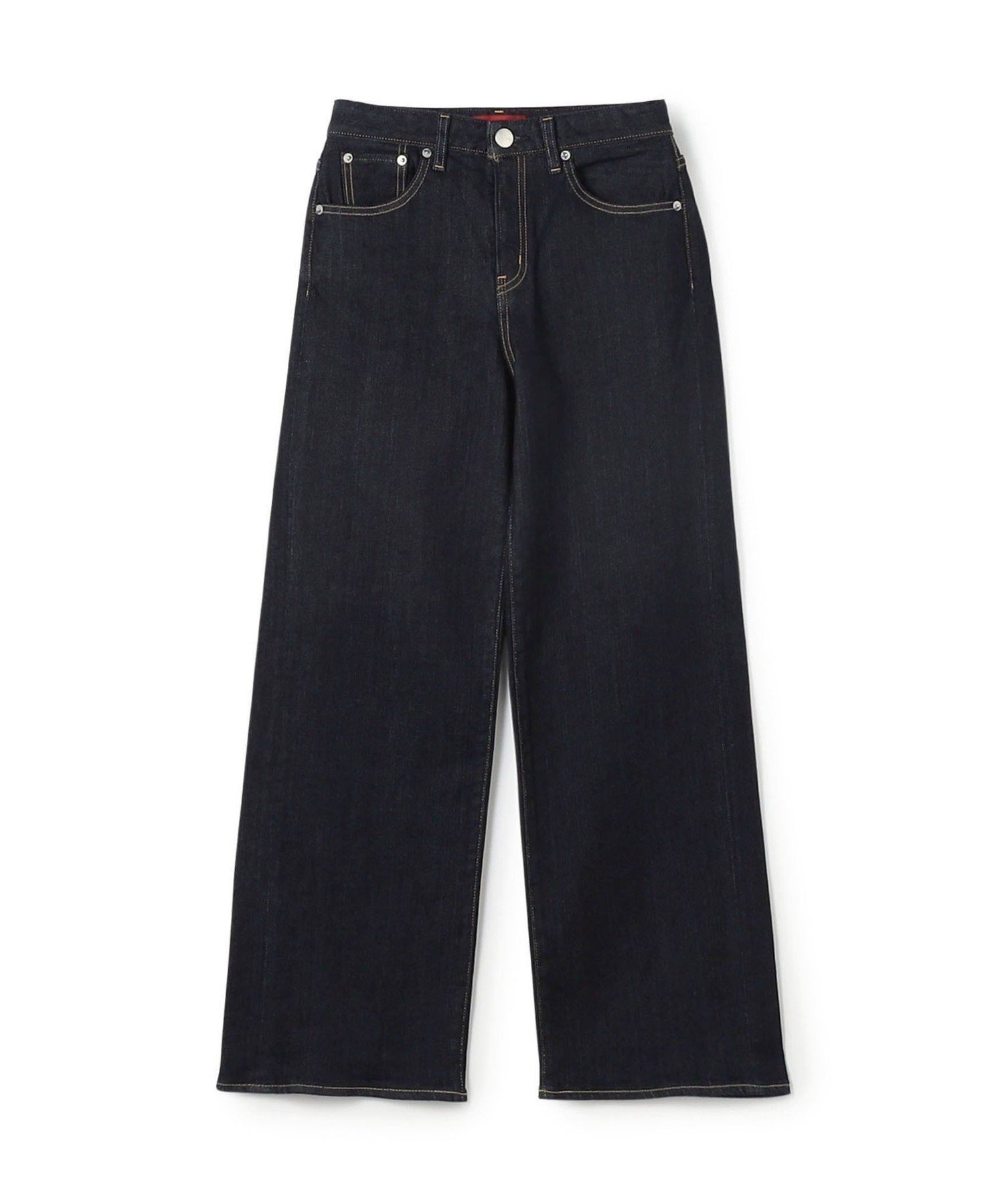 【トゥモローランド/TOMORROWLAND】のRED CARD TOKYO 35thAnniversary ワイド デニムパンツ インテリア・キッズ・メンズ・レディースファッション・服の通販 founy(ファニー) 　ファッション　Fashion　レディースファッション　Fashion for Women　パンツ　Pants & Trousers　デニムパンツ・ジーンズ・美脚デニム　Denim Jeans & Pants　ストレッチ　Stretch, Stretchy Fabric　デニム　Denim, Jeans Material　バランス　Balance, Style Balance　ランダム　Random, Irregular　リアル　Real, Realistic　ワイド　Wide, Wide Fit　69 ネイビー|ID: prp329100004787449 ipo3291000000034868095