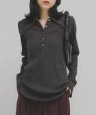 【ケービーエフ/KBF / URBAN RESEARCH】のセーラーカラーリブカットソー 人気、トレンドファッション・服の通販 founy(ファニー) ファッション Fashion レディースファッション Fashion for Women トップス・カットソー Cut & Sew Tops カットソー・ベーシックTシャツ Cut-and-Sewn Tops / Stretch Tees & Basics 2025年 2025 2025-2026秋冬・A/W Autumn/Winter 2025–26 AW25–26 冬 Winter / This Winter カットソー Cut and Sewn Top シンプル Simple, Minimal ドット Polka Dot, Dot Pattern フィット Fit, Slim Fit A/W・秋冬 Autumn/Winter thumbnail チャコールグレー|ID: prp329100004787450 ipo3291000000034779928