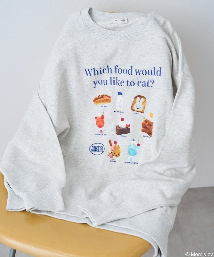 【フリークスストア/FREAK'S STORE】のmiffy フード プリント スウェット 限定展開 25AW インテリア・キッズ・メンズ・レディースファッション・服の通販 founy(ファニー) ファッション Fashion レディースファッション Fashion for Women トップス・カットソー Cut & Sew Tops レディースパーカー・カジュアルフーディー Casual Hoodies & Sweatshirts スウェット・クルーネックトップス Sweatshirts & Crewnecks / Relaxed Fit Sweat Tops 2025年 2025 2025-2026秋冬・A/W Autumn/Winter 2025–26 AW25–26 冬 Winter / This Winter イラスト Illustration キャラクター Character, Licensed Characters スウェット / スエット Sweatshirt, Sweatwear スペシャル Special, Limited Edition プリント Print, Printed Pattern A/W・秋冬 Autumn/Winter グレー|ID: prp329100004787475 ipo3291000000034747593