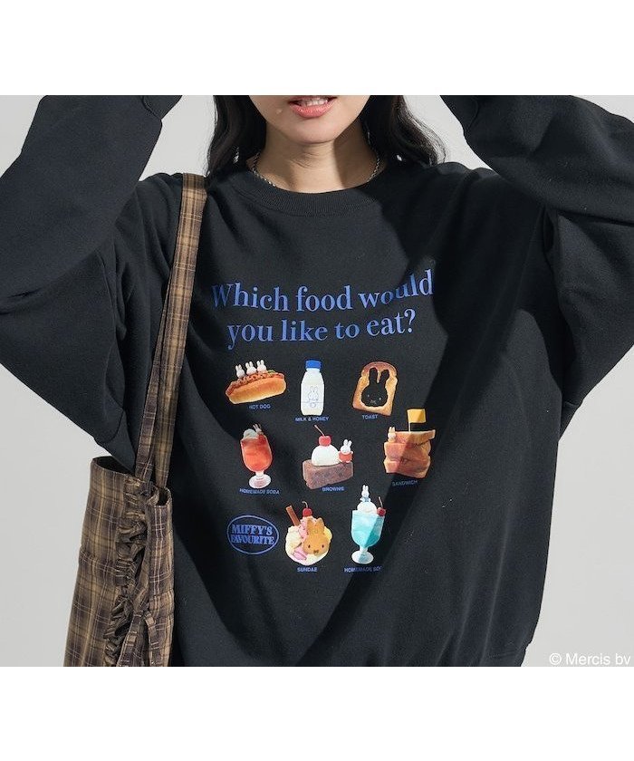 【フリークスストア/FREAK'S STORE】のmiffy フード プリント スウェット 限定展開 25AW インテリア・キッズ・メンズ・レディースファッション・服の通販 founy(ファニー) ファッション Fashion レディースファッション Fashion for Women トップス・カットソー Cut & Sew Tops レディースパーカー・カジュアルフーディー Casual Hoodies & Sweatshirts スウェット・クルーネックトップス Sweatshirts & Crewnecks / Relaxed Fit Sweat Tops 2025年 2025 2025-2026秋冬・A/W Autumn/Winter 2025–26 AW25–26 冬 Winter / This Winter イラスト Illustration キャラクター Character, Licensed Characters スウェット / スエット Sweatshirt, Sweatwear スペシャル Special, Limited Edition プリント Print, Printed Pattern A/W・秋冬 Autumn/Winter ブラック|ID: prp329100004787475 ipo3291000000034747594