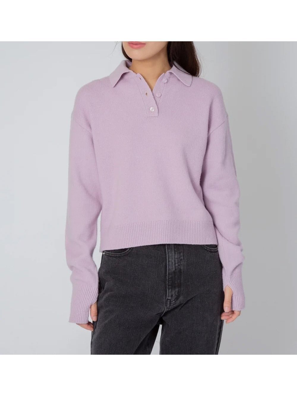 【その他のブランド/Other】のBrushed Polo Sweater インテリア・キッズ・メンズ・レディースファッション・服の通販 founy(ファニー) ファッション Fashion レディースファッション Fashion for Women トップス・カットソー Cut & Sew Tops レディースパーカー・カジュアルフーディー Casual Hoodies & Sweatshirts スウェット・クルーネックトップス Sweatshirts & Crewnecks / Relaxed Fit Sweat Tops おすすめ Recommended / Our Picks フロント Front, Front Design ヴィンテージ Vintage Style 冬 Winter / This Winter Pink|ID: prp329100004787481 ipo3291000000034927698