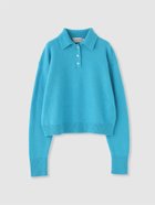 【その他のブランド/Other】のBrushed Polo Sweater 人気、トレンドファッション・服の通販 founy(ファニー) ファッション Fashion レディースファッション Fashion for Women トップス・カットソー Cut & Sew Tops レディースパーカー・カジュアルフーディー Casual Hoodies & Sweatshirts スウェット・クルーネックトップス Sweatshirts & Crewnecks / Relaxed Fit Sweat Tops おすすめ Recommended / Our Picks フロント Front, Front Design ヴィンテージ Vintage Style 冬 Winter / This Winter thumbnail Blue|ID: prp329100004787481 ipo3291000000034927701