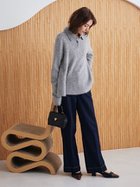 【ミラオーウェン/Mila Owen】のパッチポケットデザインシガレットデニムパンツ 人気、トレンドファッション・服の通販 founy(ファニー) ファッション Fashion レディースファッション Fashion for Women パンツ Pants & Trousers デニムパンツ・ジーンズ・美脚デニム Denim Jeans & Pants インディゴ Indigo Denim スマート Smart, Elegant センター Center, Center Line デニム Denim, Jeans Material トレンド Trend, Trending Now パッチ Patch, Appliqué フロント Front, Front Design ボトム Bottoms, Lower Wear ポケット Pocket, Pocket Detail リメイク Remake, Reconstructed thumbnail IND[088]|ID: prp329100004787490 ipo3291000000034881134