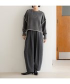 【ローリーズファーム/LOWRYS FARM】のTRイージーコクーンパンツ 人気、トレンドファッション・服の通販 founy(ファニー) ファッション Fashion レディースファッション Fashion for Women パンツ Pants & Trousers おすすめ Recommended / Our Picks ギャザー Gathered, Ruffled コンパクト Compact, Small Size ショート Short, Short Length ストレッチ Stretch, Stretchy Fabric リラックス Relax, Relaxed Fit thumbnail チャコールグレー|ID: prp329100004787495 ipo3291000000034926024