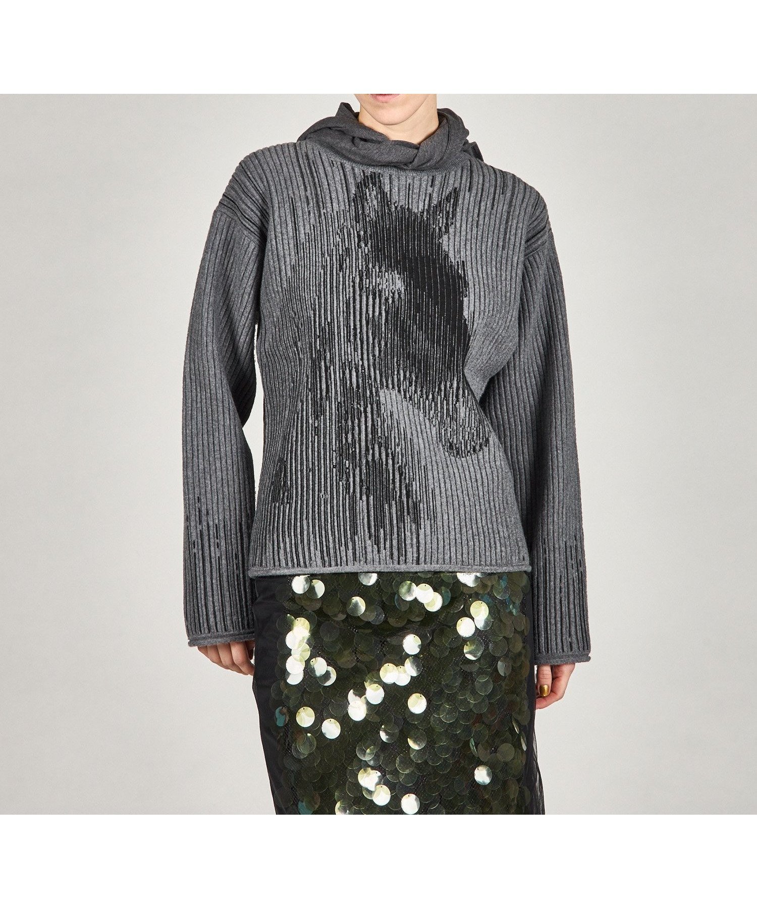 【プランク プロジェクト/PRANK PROJECT】のホースジャガードニット 人気、トレンドファッション・服の通販 founy(ファニー) 　ファッション　Fashion　レディースファッション　Fashion for Women　トップス・カットソー　Cut & Sew Tops　ニット　Knit Tops & Sweaters　おすすめ　Recommended / Our Picks　スラックス　Slacks, Dress Pants　 other-1|ID: prp329100004787498 ipo3291000000035020890