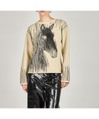 【プランク プロジェクト/PRANK PROJECT】のホースジャガードニット 人気、トレンドファッション・服の通販 founy(ファニー) ファッション Fashion レディースファッション Fashion for Women トップス・カットソー Cut & Sew Tops ニット Knit Tops & Sweaters おすすめ Recommended / Our Picks スラックス Slacks, Dress Pants thumbnail IVR|ID: prp329100004787498 ipo3291000000035020893
