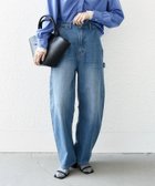 【シップス フォー ウィメン/SHIPS】のSHIPS any 洗濯機可能 コクーンペインター デニムパンツ SHIPS any DENIM ブルー|ID: prp329100004787506 ipo3291000000034820090