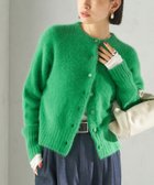【シップス フォー ウィメン/SHIPS】の【一部WEB限定】 手洗い可能 フォックス クルーネック ニット カーディガン グリーン|ID: prp329100004787512 ipo3291000000034773660
