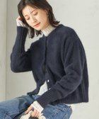 【シップス フォー ウィメン/SHIPS】の【一部WEB限定】 手洗い可能 フォックス クルーネック ニット カーディガン ネイビー|ID: prp329100004787512 ipo3291000000034773666