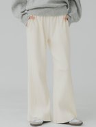 【コカ/COCA】の【新色追加】スムースリブパンツ 人気、トレンドファッション・服の通販 founy(ファニー) ファッション Fashion レディースファッション Fashion for Women パンツ Pants & Trousers シンプル Simple, Minimal スウェット / スエット Sweatshirt, Sweatwear フレア Flare, Flared プリーツ Pleats, Pleated ベーシック Basic, Essential ボトム Bottoms, Lower Wear ポケット Pocket, Pocket Detail 無地 Plain, Solid Color リラックス Relax, Relaxed Fit ロング Long, Long-Length おすすめ Recommended / Our Picks 2025年 2025 2025-2026秋冬・A/W Autumn/Winter 2025–26 AW25–26 thumbnail Ivory|ID: prp329100004787534 ipo3291000000034893700