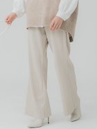 【コカ/COCA】の【新色追加】スムースリブパンツ 人気、トレンドファッション・服の通販 founy(ファニー) ファッション Fashion レディースファッション Fashion for Women パンツ Pants & Trousers シンプル Simple, Minimal スウェット / スエット Sweatshirt, Sweatwear フレア Flare, Flared プリーツ Pleats, Pleated ベーシック Basic, Essential ボトム Bottoms, Lower Wear ポケット Pocket, Pocket Detail 無地 Plain, Solid Color リラックス Relax, Relaxed Fit ロング Long, Long-Length おすすめ Recommended / Our Picks 2025年 2025 2025-2026秋冬・A/W Autumn/Winter 2025–26 AW25–26 thumbnail Lt.beige|ID: prp329100004787534 ipo3291000000034893702