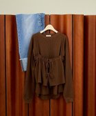 【フリークスストア/FREAK'S STORE】の【セットアイテム】ワッフル ロンT ビスチェセット 25AW ブラウン|ID: prp329100004787536 ipo3291000000034822389