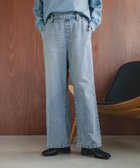 【グローバルワーク/GLOBAL WORK】のGOODデニムイージーパンツ/498394 人気、トレンドファッション・服の通販 founy(ファニー) ファッション Fashion レディースファッション Fashion for Women パンツ Pants & Trousers ジャケット Jacket, Outerwear デニム Denim, Jeans Material トレンド Trend, Trending Now 定番 Standard, Basic Item 楽ちん Easy Fit, Comfortable thumbnail ブルー83|ID: prp329100004787539 ipo3291000000034964681