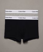 【カルバンクライン/Calvin Klein / MEN】の【公式ショップ】 カルバンクライン 2枚パックボクサーパンツ Icon Cotton Stretch Calvin Klein NB4391 JUNG KOOK / ジョングク着用商品 Grey Heather / Black|ID: prp329100004787540 ipo3291000000034747871