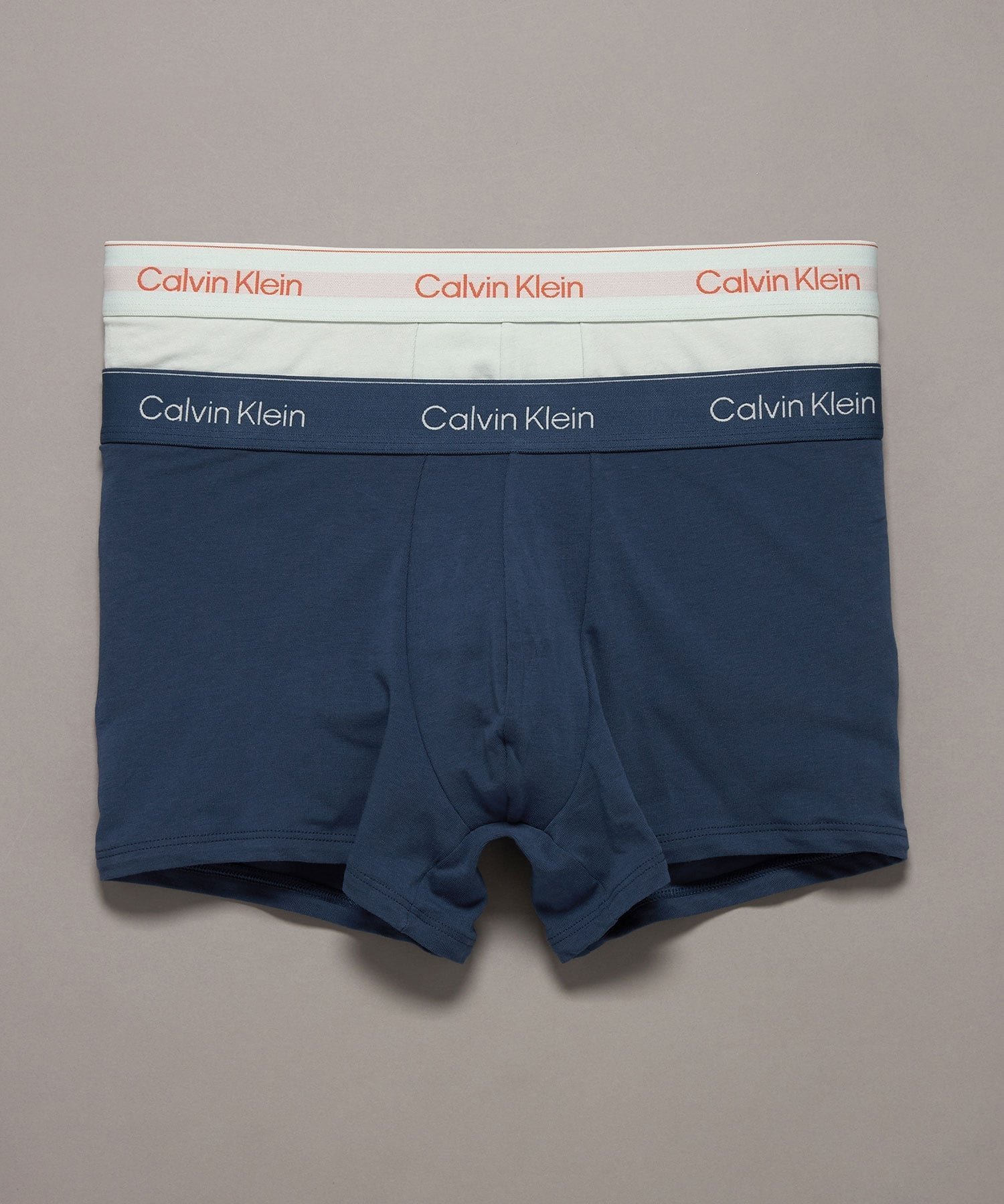 【カルバンクライン/Calvin Klein / MEN】の【公式ショップ】 カルバンクライン 2枚パックボクサーパンツ Icon Cotton Stretch Calvin Klein NB4391 JUNG KOOK / ジョングク着用商品 インテリア・キッズ・メンズ・レディースファッション・服の通販 founy(ファニー) 　ファッション　Fashion　メンズファッション　Fashion for Men　ボトムス　Bottoms　SPROUT GREEN W/ DARK DENIM W|ID: prp329100004787540 ipo3291000000034747875