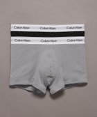 【カルバンクライン/Calvin Klein / MEN】の【公式ショップ】 カルバンクライン 2枚パックボクサーパンツ Icon Cotton Stretch Calvin Klein NB4391 JUNG KOOK / ジョングク着用商品 S EMBLEM+BLK/ASHFORD GRAY/SLEET|ID: prp329100004787540 ipo3291000000034747877