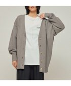 【フリークスストア/FREAK'S STORE】の機能性素材 シルク入り 金釦 ニットカーディガン / 抗ピル / マシンウォッシャブル 25AW グレー|ID: prp329100004787601 ipo3291000000034789775