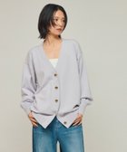 【フリークスストア/FREAK'S STORE】の機能性素材 シルク入り 金釦 ニットカーディガン / 抗ピル / マシンウォッシャブル 25AW ラベンダー|ID: prp329100004787601 ipo3291000000034789777