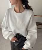 【ディスコート/Discoat】のダンボール刺繍ロゴプルオーバー 人気、トレンドファッション・服の通販 founy(ファニー) ファッション Fashion レディースファッション Fashion for Women トップス・カットソー Cut & Sew Tops カジュアルプルオーバー・ニットトップス Pullovers & Knit Tops / Casual Pullovers ショルダー Shoulder, Shoulder Strap ドロップ Drop Shoulder, Dropped Style リラックス Relax, Relaxed Fit thumbnail オフホワイト|ID: prp329100004787603 ipo3291000000034938106