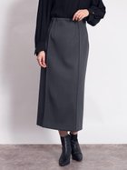 【ヴァン/Vin】のストレッチピンタックナロースカート 人気、トレンドファッション・服の通販 founy(ファニー) ファッション Fashion レディースファッション Fashion for Women スカート Skirts おすすめ Recommended / Our Picks スリット Slit, Slit Detail エレガント 上品 Elegant ビジネス 仕事 通勤 Business / Work / Commuting thumbnail チャコールグレー|ID: prp329100004787614 ipo3291000000035028013