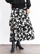 【ヴァン/Vin】のジオメトリックランダムティアードスカート 人気、トレンドファッション・服の通販 founy(ファニー) ファッション Fashion レディースファッション Fashion for Women スカート Skirts ティアードスカート Tiered Skirts エレガント 上品 Elegant カーディガン Cardigan, Knitwear シンプル Simple, Minimal スリット Slit, Slit Detail フレア Flare, Flared モダン Modern, Contemporary ランダム Random, Irregular thumbnail ブラック|ID: prp329100004787622 ipo3291000000034927342