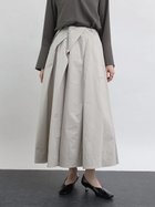 【ラシュッド/LASUD】のセミフレアタックデザインスカート 人気、トレンドファッション・服の通販 founy(ファニー) ファッション Fashion レディースファッション Fashion for Women スカート Skirts スタイリッシュ Stylish, Fashionable タフタ Taffeta, Structured Fabric フレア Flare, Flared エレガント 上品 Elegant thumbnail アイボリー|ID: prp329100004787625 ipo3291000000034881410