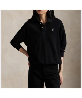 【ラルフローレン/RALPH LAUREN】のライトウェイト フリース ロングスリーブ ポロ 人気、トレンドファッション・服の通販 founy(ファニー) ファッション Fashion レディースファッション Fashion for Women スリーブ Sleeve, Long Sleeve / Short Sleeve 長袖 Long Sleeve, Full Sleeve フィット Fit, Slim Fit ポロシャツ Polo Shirt, Collared Tee リラックス Relax, Relaxed Fit ロング Long, Long-Length |ID:prp329100004787661