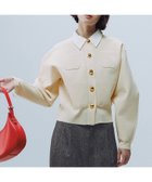 【アダム エ ロペ/ADAM ET ROPE'】の【WEB限定】・【サステナブル】カラー付きカーディガン 人気、トレンドファッション・服の通販 founy(ファニー) ファッション Fashion レディースファッション Fashion for Women トップス・カットソー Cut & Sew Tops カーディガン・羽織り Layered Style Cardigans カーディガン Cardigan, Knitwear コンパクト Compact, Small Size ジャケット Jacket, Outerwear スラックス Slacks, Dress Pants デニム Denim, Jeans Material 定番 Standard, Basic Item 人気 Popular, Best Seller バランス Balance, Style Balance フェミニン Feminine, Girly フォルム Silhouette, Form ベーシック Basic, Essential ボトム Bottoms, Lower Wear おすすめ Recommended / Our Picks 2025年 2025 2025-2026秋冬・A/W Autumn/Winter 2025–26 AW25–26 thumbnail オフホワイト(15)|ID: prp329100004787676 ipo3291000000034781444