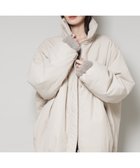 【ナノ ユニバース/nano universe】の撥水加工 中綿スタンドオーバージップブルゾン ベージュ|ID:prp329100004787688