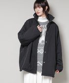 【ナノ ユニバース/nano universe】の撥水加工 中綿スタンドオーバージップブルゾン ブラック|ID:prp329100004787688