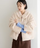 【ローリーズファーム/LOWRYS FARM】の【襟取り外し可能】ファーブルゾン 人気、トレンドファッション・服の通販 founy(ファニー) ファッション Fashion レディースファッション Fashion for Women アウター Coat / Outerwear Collection ブルゾンジャケット・スポーティアウター Blouson Jackets バランス Balance, Style Balance ブルゾン Blouson, Bomber Jacket ボトム Bottoms, Lower Wear リアル Real, Realistic ワイド Wide, Wide Fit エレガント 上品 Elegant A/W・秋冬 Autumn/Winter thumbnail アイボリー|ID: prp329100004787696 ipo3291000000034975797