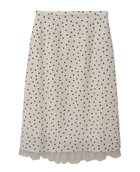 【ティアラ/Tiara】のドットプリントフリルスカート 人気、トレンドファッション・服の通販 founy(ファニー) ファッション Fashion レディースファッション Fashion for Women スカート Skirts シンプル Simple, Minimal タイトスカート Pencil Skirt, Tight Skirt ドット Polka Dot, Dot Pattern プリント Print, Printed Pattern ペチコート Petticoat, Underskirt ランダム Random, Irregular thumbnail ホワイト|ID: prp329100004787699 ipo3291000000035215724