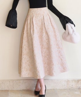 【セゾンドパピヨン/SAISON DE PAPILLON】のフクレジャガードフレアハイウエストスカート 人気、トレンドファッション・服の通販 founy(ファニー) ファッション Fashion レディースファッション Fashion for Women スカート Skirts シンプル Simple, Minimal スウェット / スエット Sweatshirt, Sweatwear スニーカー Sneakers, Trainers タイツ Tights, Legwear フレア Flare, Flared エレガント 上品 Elegant |ID:prp329100004787700