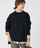 【イエナ/IENA】の《WEB限定/追加》ウールカシミヤ 脇スリットクルーネックプルオーバー 人気、トレンドファッション・服の通販 founy(ファニー) ファッション Fashion レディースファッション Fashion for Women トップス・カットソー Cut & Sew Tops カジュアルプルオーバー・ニットトップス Pullovers & Knit Tops / Casual Pullovers 2025年 2025 2025-2026秋冬・A/W Autumn/Winter 2025–26 AW25–26 おすすめ Recommended / Our Picks インナー Innerwear カットソー Cut and Sewn Top スリット Slit, Slit Detail ボーダー Border, Stripe ポンチョ Poncho, Cape Style thumbnail ブラック|ID: prp329100004787734 ipo3291000000034748662