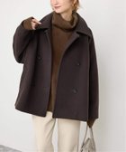 【スピック&スパン/Spick & Span】のS160スタンドカラーショートコート ブラウン|ID: prp329100004787735 ipo3291000000034748671