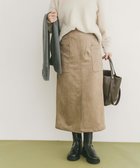 【アイテムズアーバンリサーチ/ITEMS URBAN RESEARCH】のフェイクスエードタイトスカート 人気、トレンドファッション・服の通販 founy(ファニー) ファッション Fashion レディースファッション Fashion for Women スカート Skirts 2025年 2025 2025-2026秋冬・A/W Autumn/Winter 2025–26 AW25–26 冬 Winter / This Winter タイトスカート Pencil Skirt, Tight Skirt エレガント 上品 Elegant 人気 Popular, Best Seller A/W・秋冬 Autumn/Winter thumbnail MOC|ID: prp329100004787746 ipo3291000000034947379