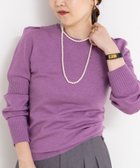 【ノーリーズ/NOLLEY'S】の【MARILYN MOON/マリリーンムーン】14G wool modern sleeve top 人気、トレンドファッション・服の通販 founy(ファニー) ファッション Fashion レディースファッション Fashion for Women トップス・カットソー Cut & Sew Tops エレガント 上品 Elegant ショルダー Shoulder, Shoulder Strap ジャケット Jacket, Outerwear ベーシック Basic, Essential モダン Modern, Contemporary ラベンダー Lavender おすすめ Recommended / Our Picks 2025年 2025 2025-2026秋冬・A/W Autumn/Winter 2025–26 AW25–26 thumbnail ラベンダー|ID: prp329100004787753 ipo3291000000035048274