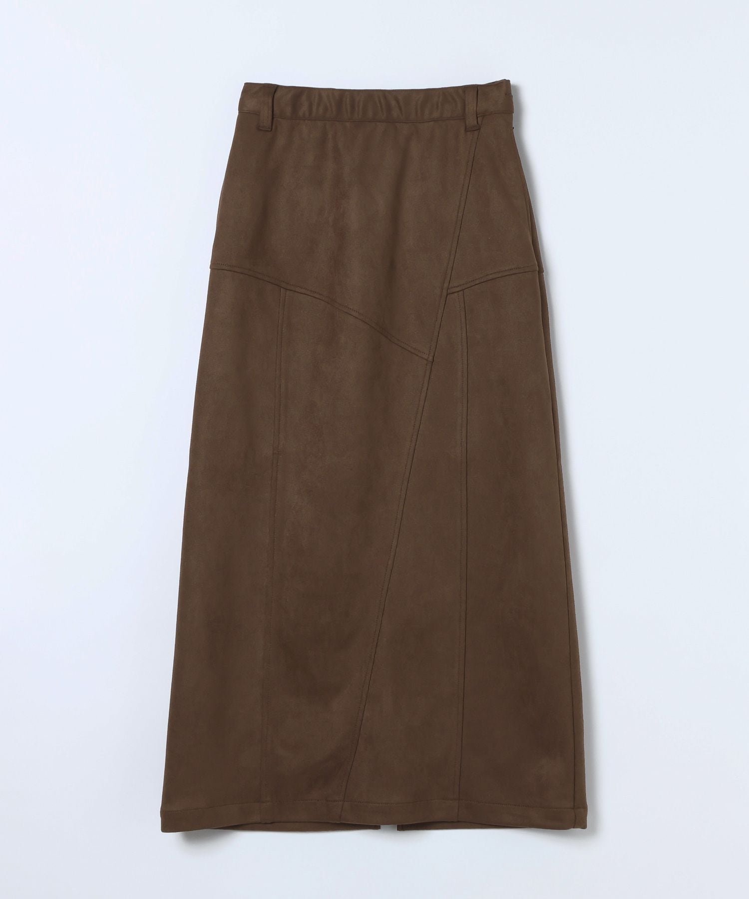 【ジーナシス/JEANASiS】のヌバックライクナロースカート インテリア・キッズ・メンズ・レディースファッション・服の通販 founy(ファニー) ファッション Fashion レディースファッション Fashion for Women スカート Skirts バッグ Bags シンプル Simple, Minimal スリット Slit, Slit Detail 定番 Standard, Basic Item パッチワーク Patchwork, Mixed Fabric ベーシック Basic, Essential ポケット Pocket, Pocket Detail A/W・秋冬 Autumn/Winter おすすめ Recommended / Our Picks ブラウン|ID: prp329100004787756 ipo3291000000034748767