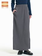 【コカ/COCA】の【DAILY WARM】裏起毛ランダムリブロングIラインスカート 人気、トレンドファッション・服の通販 founy(ファニー) ファッション Fashion レディースファッション Fashion for Women スカート Skirts 洗える Machine Washable シンプル Simple, Minimal ジャケット Jacket, Outerwear スウェット / スエット Sweatshirt, Sweatwear プリーツ Pleats, Pleated ポケット Pocket, Pocket Detail ロング Long, Long-Length 冬 Winter / This Winter おすすめ Recommended / Our Picks エレガント 上品 Elegant 2025年 2025 2025-2026秋冬・A/W Autumn/Winter 2025–26 AW25–26 thumbnail Charcoal|ID: prp329100004787758 ipo3291000000034842517