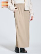 【コカ/COCA】の【DAILY WARM】裏起毛ランダムリブロングIラインスカート 人気、トレンドファッション・服の通販 founy(ファニー) ファッション Fashion レディースファッション Fashion for Women スカート Skirts 洗える Machine Washable シンプル Simple, Minimal ジャケット Jacket, Outerwear スウェット / スエット Sweatshirt, Sweatwear プリーツ Pleats, Pleated ポケット Pocket, Pocket Detail ロング Long, Long-Length 冬 Winter / This Winter おすすめ Recommended / Our Picks エレガント 上品 Elegant 2025年 2025 2025-2026秋冬・A/W Autumn/Winter 2025–26 AW25–26 thumbnail Lt.beige|ID: prp329100004787758 ipo3291000000034842518