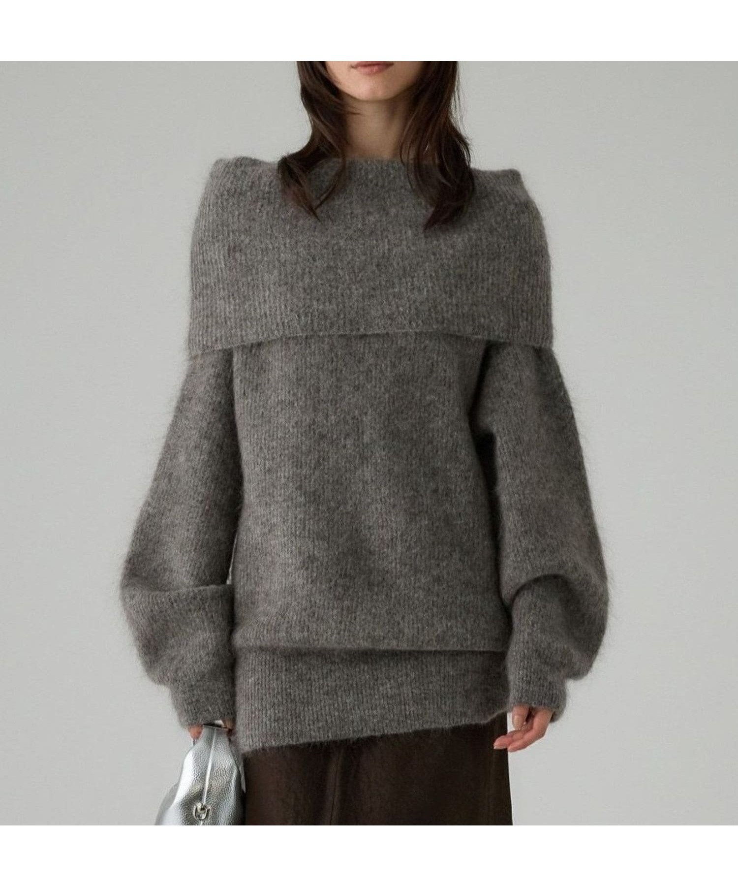 【バビロン/BABYLONE / KIDS】のオフショルニットプルオーバー 人気、トレンドファッション・服の通販 founy(ファニー) 　ファッション　Fashion　キッズファッション　Fashion for Kids　トップス・カットソー　Cut & Sew Tops　再入荷　Restock / Back in Stock　 other-1|ID: prp329100004787771 ipo3291000000034748817