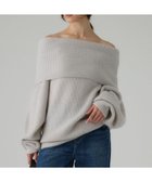 【バビロン/BABYLONE / KIDS】のオフショルニットプルオーバー 人気、トレンドファッション・服の通販 founy(ファニー) ファッション Fashion キッズファッション Fashion for Kids トップス・カットソー Cut & Sew Tops 再入荷 Restock / Back in Stock thumbnail グレージュ14|ID: prp329100004787771 ipo3291000000034748822