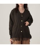 【エルーラ/Elura】のWEB限定カラー 【ランキング獲得!】もっちり立体オーバーカーディガン/327462 ダークブラウン|ID: prp329100004787808 ipo3291000000035351395