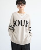 【バンヤードストーム/BARNYARDSTORM】のビッグロゴVネックニット / ハンドウォッシャブル【WEB限定カラー】 人気、トレンドファッション・服の通販 founy(ファニー) ファッション Fashion レディースファッション Fashion for Women トップス・カットソー Cut & Sew Tops ニット Knit Tops & Sweaters Vネックトップス V-Neck Tops / V-Cut Neckline Shirts おすすめ Recommended / Our Picks アクリル Acrylic Material バランス Balance, Style Balance ビッグ Big, Oversized ワイド Wide, Wide Fit 人気 Popular, Best Seller 秋 Autumn thumbnail オートミール|ID: prp329100004787824 ipo3291000000034773313