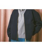 【ベイフロー/BAYFLOW】のウールライクZIPブルゾン 人気、トレンドファッション・服の通販 founy(ファニー) ファッション Fashion レディースファッション Fashion for Women アウター Coat / Outerwear Collection ブルゾンジャケット・スポーティアウター Blouson Jackets おすすめ Recommended / Our Picks ストライプ Stripe, Striped Pattern タートル Turtleneck, Turtle Collar ツイル Twist, Twisted Detail ブルゾン Blouson, Bomber Jacket 人気 Popular, Best Seller 定番 Standard, Basic Item thumbnail ネイビー88|ID: prp329100004787833 ipo3291000000035047885