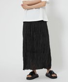 【ユナイテッドアローズ/UNITED ARROWS】のCITEN プリーツナロースカート 人気、トレンドファッション・服の通販 founy(ファニー) ファッション Fashion レディースファッション Fashion for Women スカート Skirts エアリー Airy Texture シアー Sheer, See-Through フィット Fit, Slim Fit フレア Flare, Flared プリーツ Pleats, Pleated ランダム Random, Irregular A/W・秋冬 Autumn/Winter アウトレット Outlet / Clearance 夏 Summer エレガント 上品 Elegant thumbnail BLACK|ID: prp329100004787841 ipo3291000000034749100