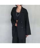【ページボーイ/PAGEBOY】のMIXボーンジャケット 人気、トレンドファッション・服の通販 founy(ファニー) ファッション Fashion レディースファッション Fashion for Women アウター Coat / Outerwear Collection レディースジャケット・軽アウター Jackets クラシック Classic, Timeless Style ショルダー Shoulder, Shoulder Strap ジャケット Jacket, Outerwear スラックス Slacks, Dress Pants セットアップ Set-Up, Coordinated Outfit ダブル Double, Double-Breasted ドロップ Drop Shoulder, Dropped Style thumbnail ブラック09|ID: prp329100004787844 ipo3291000000034789705