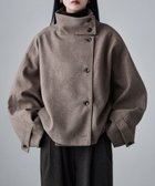 【ビーフラット/bflat】のスタンドカラーショートコート 人気、トレンドファッション・服の通販 founy(ファニー) ファッション Fashion レディースファッション Fashion for Women アウター Coat / Outerwear Collection コート・ロングコート・ピーコート Long Coats, Peacoats & More クラシカル Classical, Vintage-Inspired ショルダー Shoulder, Shoulder Strap ショート Short, Short Length ジャケット Jacket, Outerwear スウェット / スエット Sweatshirt, Sweatwear スタンド Stand Collar, Upright Stand トレンド Trend, Trending Now ドロップ Drop Shoulder, Dropped Style ポケット Pocket, Pocket Detail ワイド Wide, Wide Fit おすすめ Recommended / Our Picks thumbnail ブラウン|ID: prp329100004787865 ipo3291000000035152909